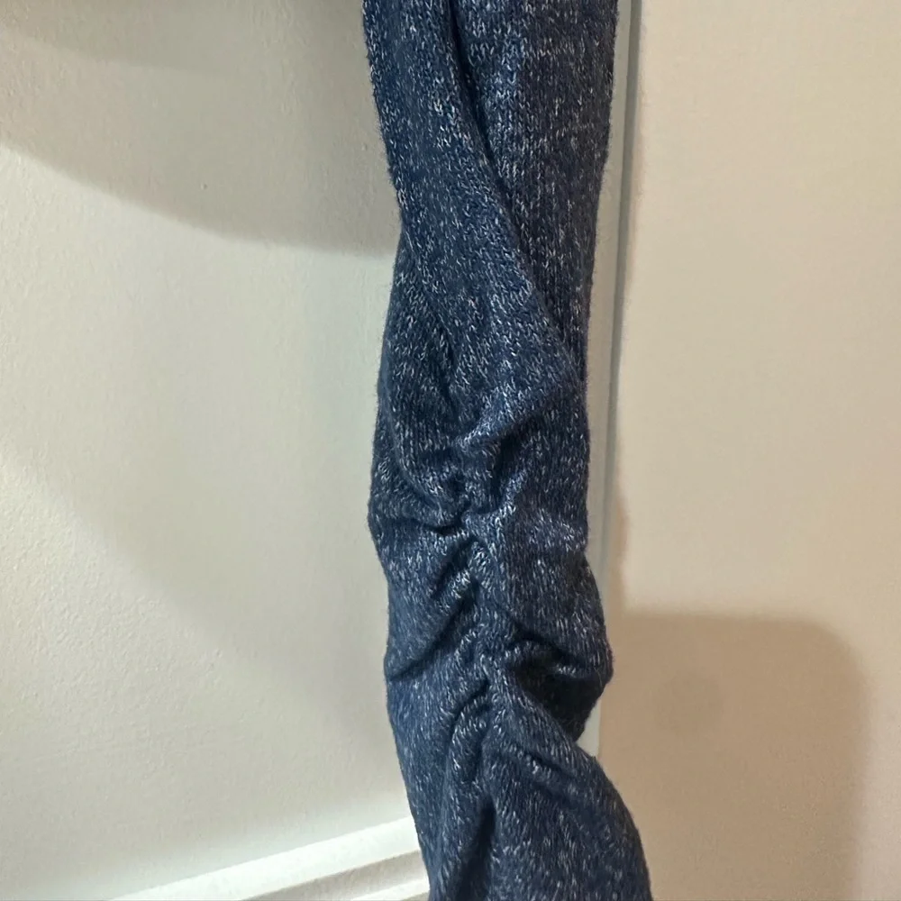 Nordstrom Blue Scrunched Sweater, Size XL